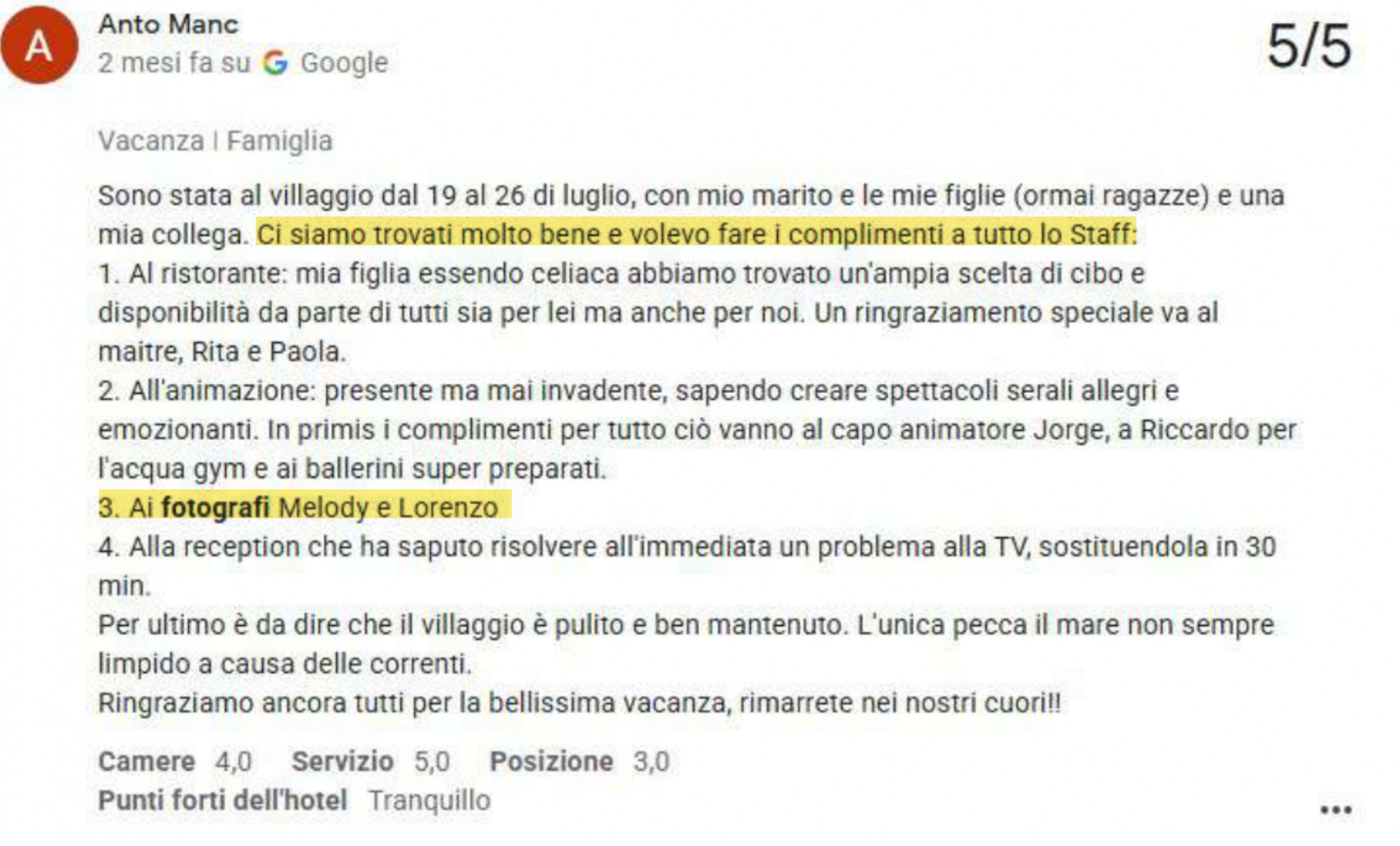 Recensione 4